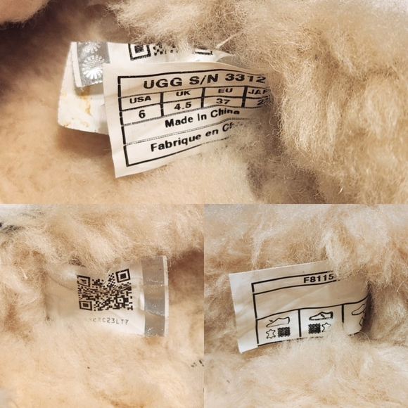 UGG Ansley Suede Slip On Loafer Slippers Black Size 6 - Picture 10 of 11